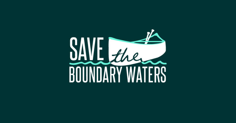 Save the Boundary Waters logo